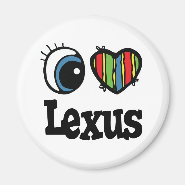 I Heart (Love) Lexus Magnet (Front)