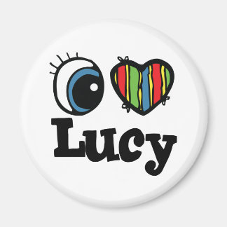 I Heart (Love) Lucy Magnet
