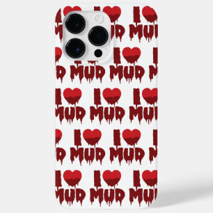 I Heart (Love) Mud Case-Mate iPhone 14 Pro Max Case