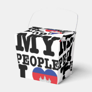 I Heart (Love) My Khmer People Favour Box