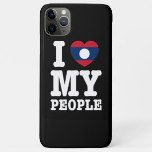 I Heart (Love) My Lao People iPhone 11 Pro Max Case