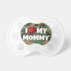 I (heart) Love My Mummy Camouflage - Baby Pacifie