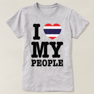 I Heart (Love) My Thai People T-Shirt