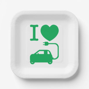 I Heart {Love} NEVs Paper Plate