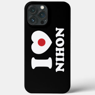 I HEART [LOVE] NIHON Case-Mate iPhone CASE