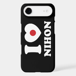 I HEART [LOVE] NIHON Case-Mate iPhone CASE
