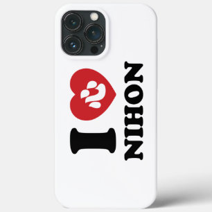 I HEART [LOVE] NIHON Case-Mate iPhone CASE