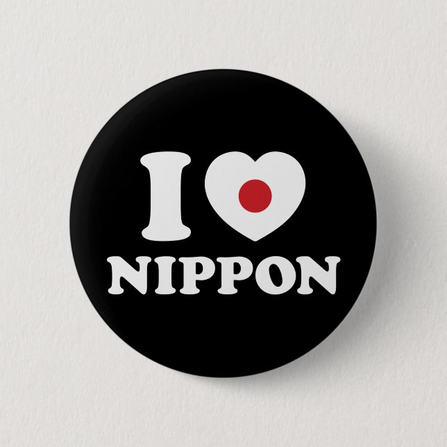 I HEART [LOVE] NIPPON BUTTON (Front)