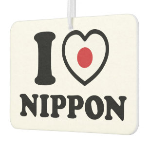 I HEART [LOVE] NIPPON CAR AIR FRESHENER