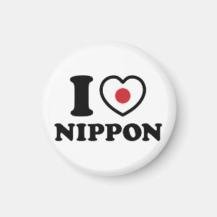 I HEART [LOVE] NIPPON MAGNET