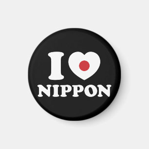 I HEART [LOVE] NIPPON MAGNET