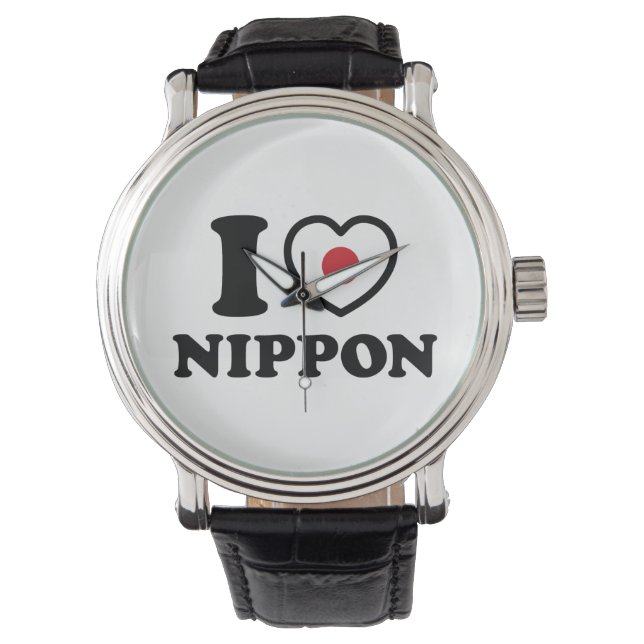 I HEART [LOVE] NIPPON WATCH (Front)