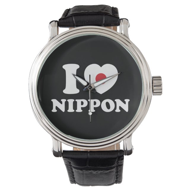 I HEART [LOVE] NIPPON WATCH (Front)