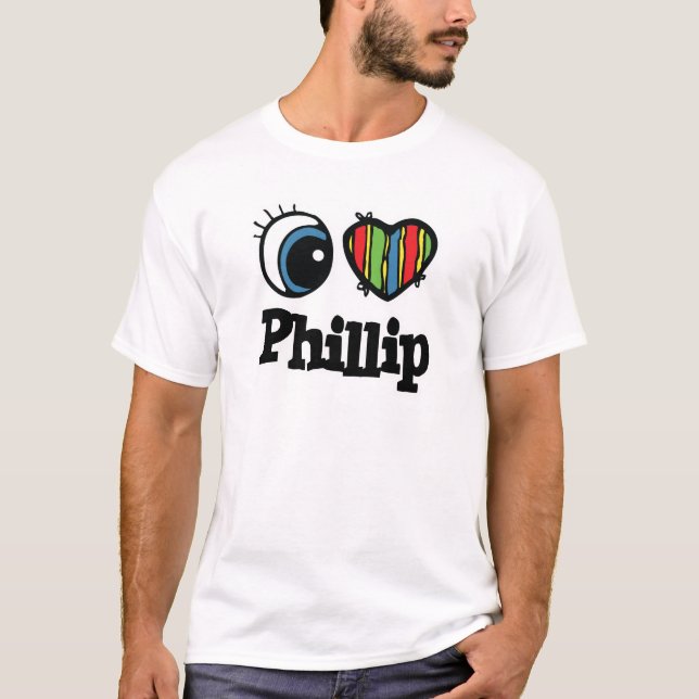 I Heart (Love) Phillip T-Shirt (Front)