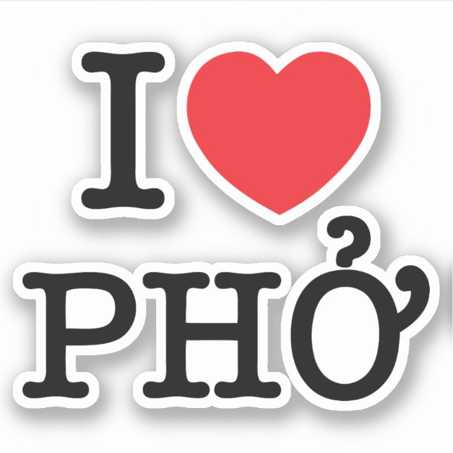 I Heart (Love) Pho (Front)