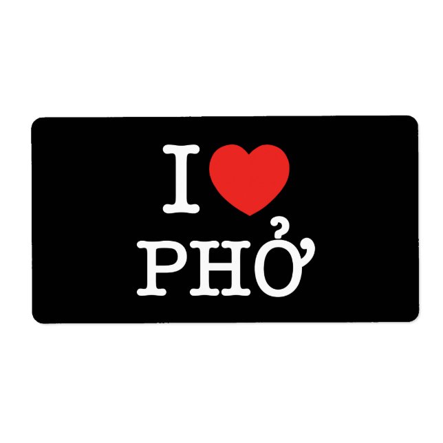 I Heart (Love) Pho (Front)