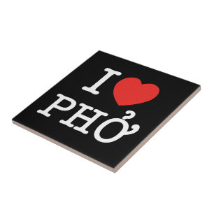I Heart (Love) Pho Tile