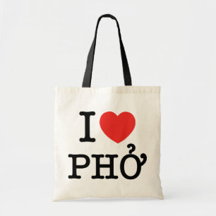 I Heart (Love) Pho Tote Bag