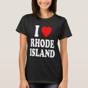I Heart (love) Rhode Island Travel Tourism Vacatio T-Shirt