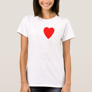 I Heart (love) Roller Skating Der T-Shirt