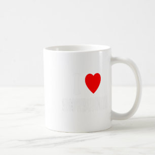 I Heart (love) Snowbunnies Skiing Snowboarding Att Coffee Mug