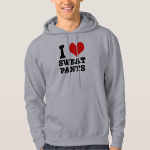 I HEART (LOVE) sweat pants Hoodie