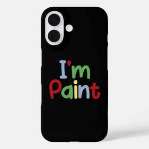 I Heart Love To Finger Paint iPhone 16 Case