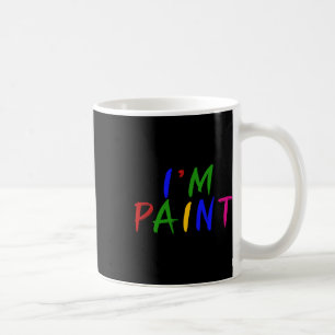 I Heart Love To Finger Paint I'm Paint Cute Couple Coffee Mug