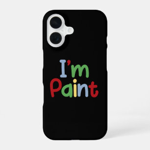 I Heart Love To Finger Paint iPhone 16 Case