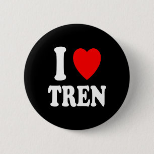 I Heart (love) Tren Bodybuilding Steroids Cycle Mu 6 Cm Round Badge