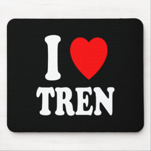 I Heart (love) Tren Bodybuilding Steroids Cycle Mu Mouse Pad