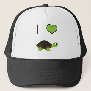 I heart (love) Turtles Trucker Hat