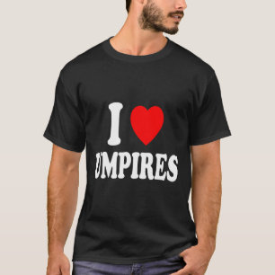 I Heart (love) Umpires Y Hot Attraction Sell Softl T-Shirt