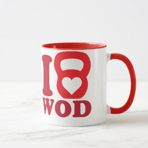 I Heart (Love) WOD - Mug