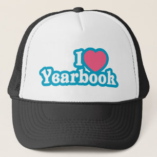 I Heart / Love Yearbook Trucker Hat