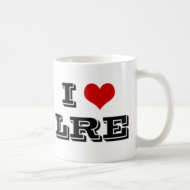 I Heart LRE Coffee Mug (Right)