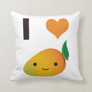 I Heart Mango Cushion