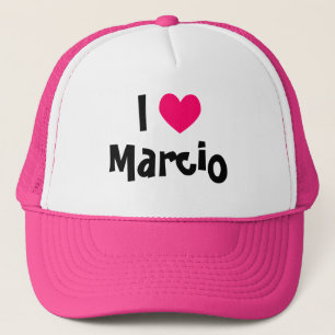 I Heart Marcio Trucker Hat
