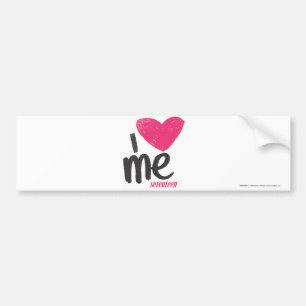I Heart Me Magenta Bumper Sticker