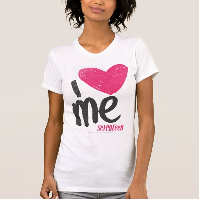 I Heart Me Magenta T-Shirt (Front)