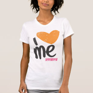 I Heart Me Orange T-Shirt