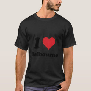 I Heart Melbourne Love Australia Aussie T-Shirt