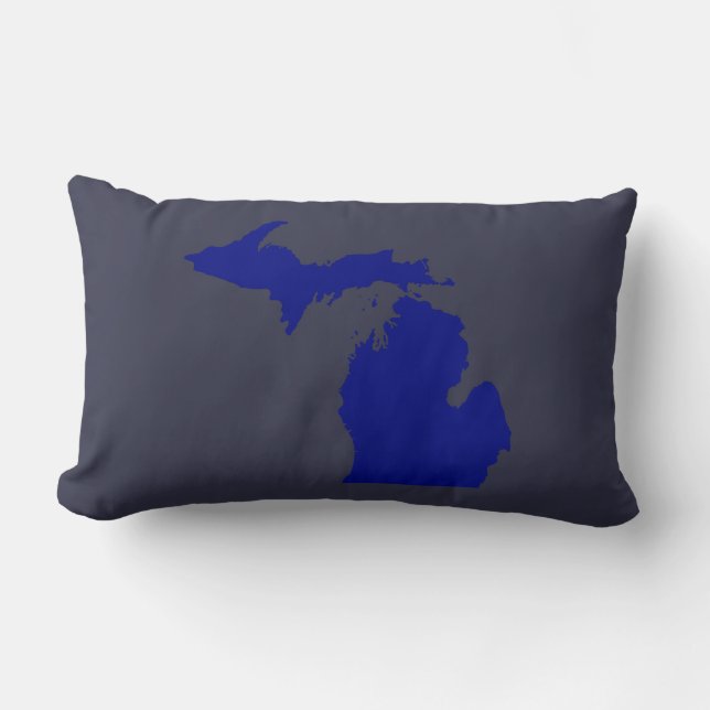 I heart Michigan Lumbar Cushion (Front)