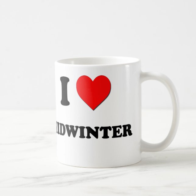 I Heart Midwinter Coffee Mug (Right)