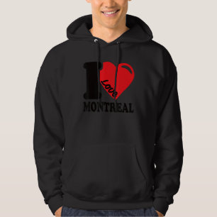 I Heart Montreal Beautiful Canadian City I Love Mo Hoodie