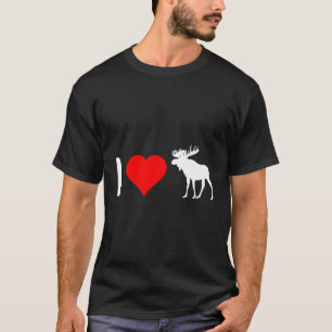 I Heart Moose T-Shirt