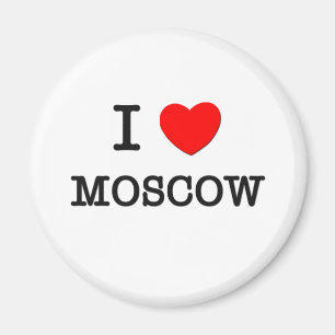 I Heart MOSCOW Magnet