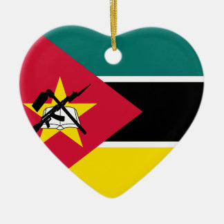 I Heart Mozambique Ceramic Tree Decoration