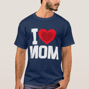I Heart Mum Love Mum Mother's Day Family Matching T-Shirt