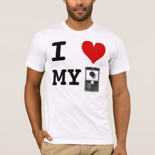 I Heart My Blackberry tshirt - Cus... - Customised